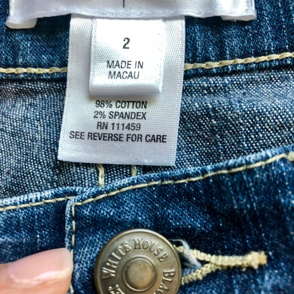 WHBM Jeans Size 2 - Picture 3 of 3